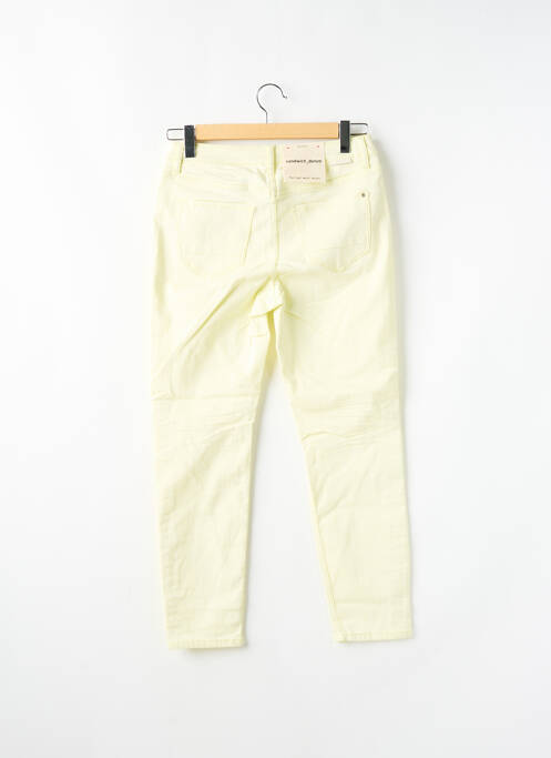 Blugi cu croială slim galben SANDWICH femeie