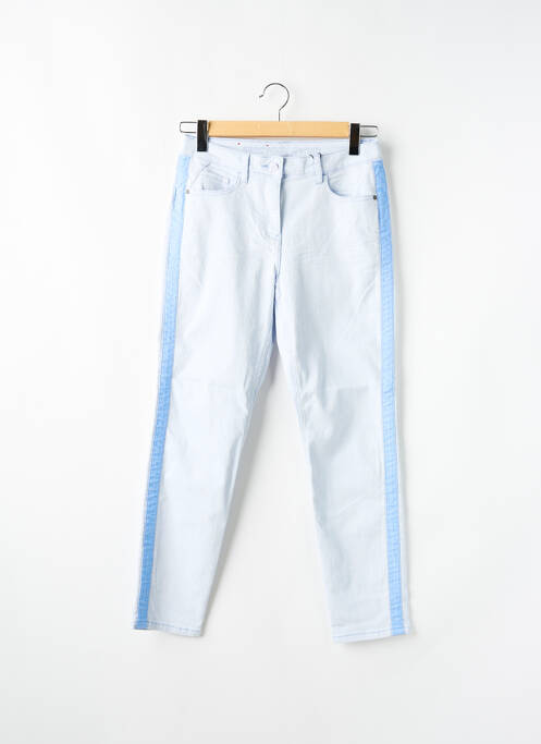 Blugi cu croială slim albastru SANDWICH femeie