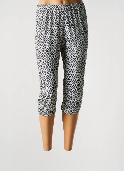 Pantalon trei sferturi negru TELMAIL femeie