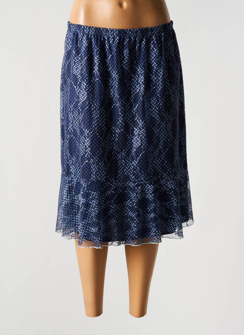 Fustă midi albastru TELMAIL femeie