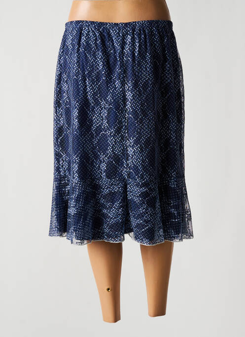 Fustă midi albastru TELMAIL femeie