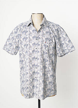 Cămașă cu mâneci scurte alb JUPITER bărbat