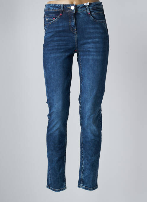 Blugi cu croială slim albastru CECIL femeie