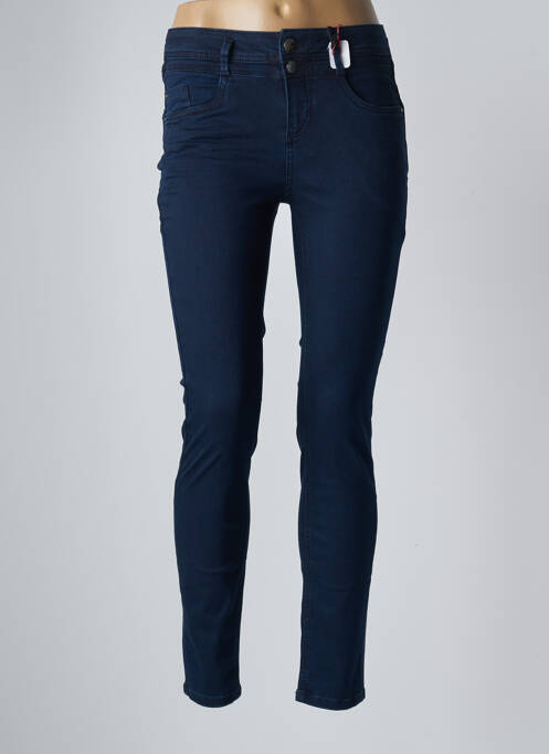 Pantalon slim albastru STREET ONE femeie
