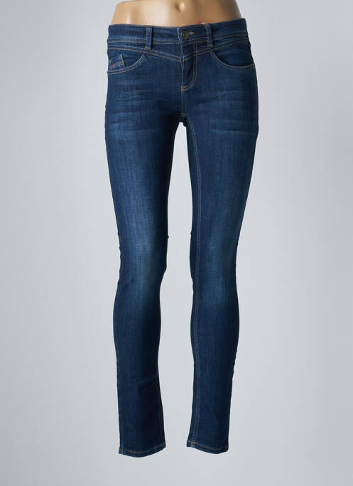 Blugi cu croială slim albastru STREET ONE femeie