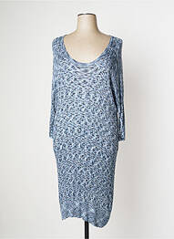 Rochie midi mâneci 3/4 mâneci 3/4 albastru WEILL femme