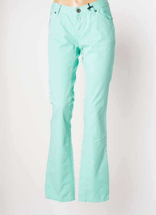 Pantalon evazat verde TOMMY HILFIGER femeie