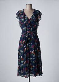 Rochie midi albastru RALPH LAUREN femeie