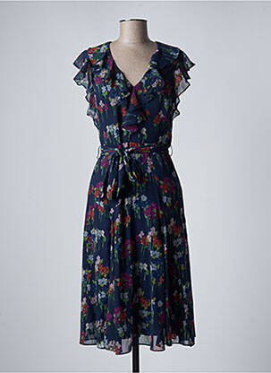 Rochie midi albastru RALPH LAUREN femeie