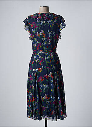 Rochie midi albastru RALPH LAUREN femeie