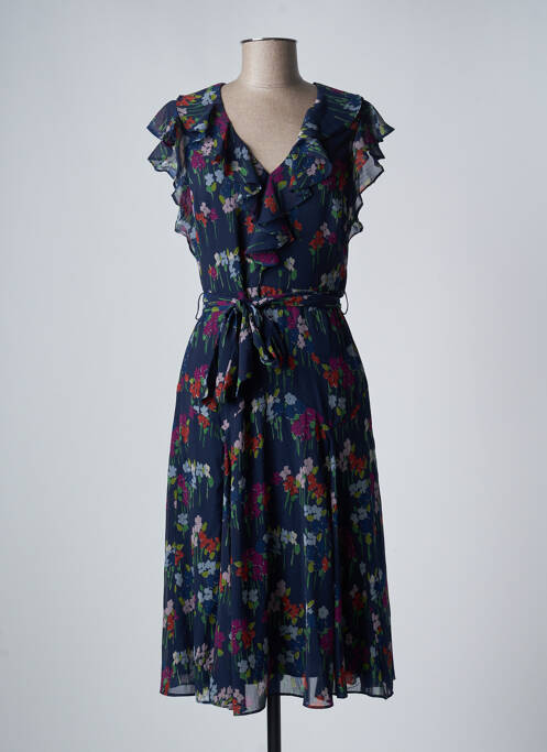 Rochie midi albastru RALPH LAUREN femeie