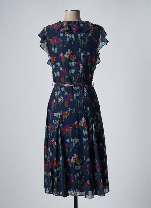 Rochie midi albastru RALPH LAUREN femeie