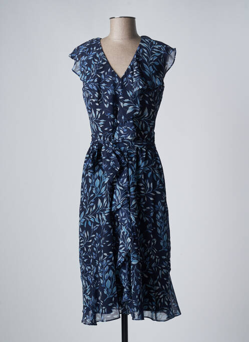 Rochie midi albastru RALPH LAUREN femeie