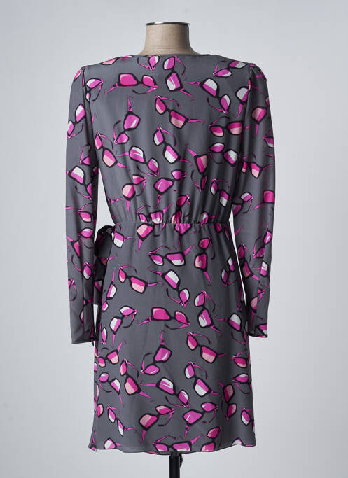 Rochie midi gri EMPORIO ARMANI femeie