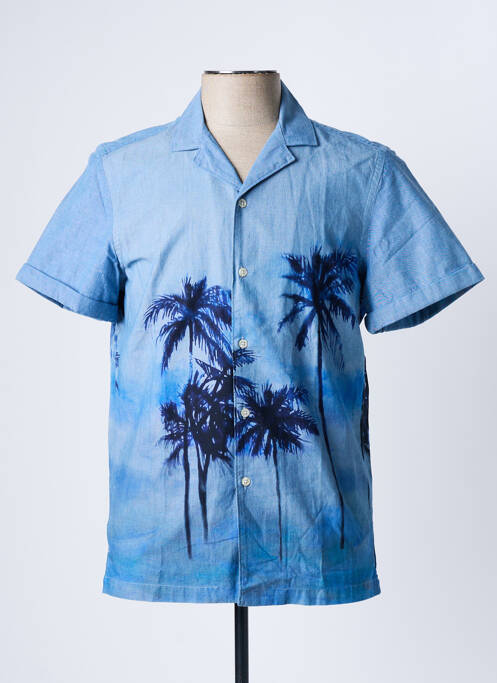 Cămașă cu mâneci scurte albastru FACONNABLE bărbat