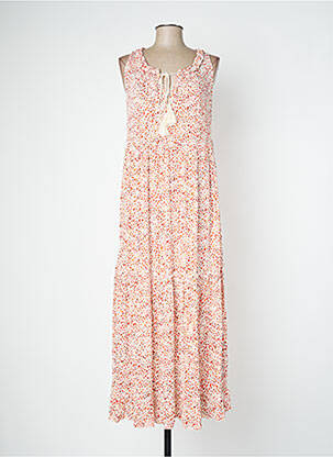 Rochie lungă roșu CHERRY PARIS femeie