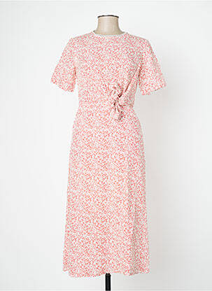 Rochie midi roșu CHERRY PARIS femeie