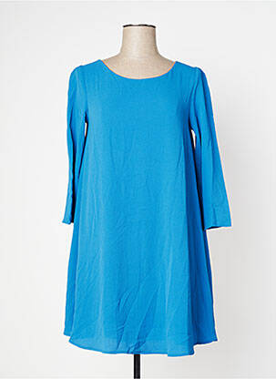 Rochie scurtă albastru ARTLOVE femeie