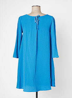 Rochie scurtă albastru ARTLOVE femeie