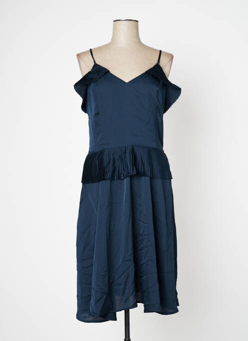 Rochie midi albastru ICHI femeie