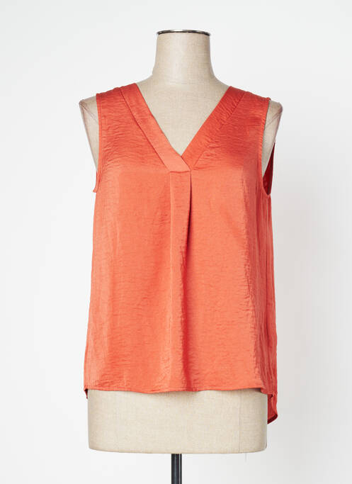 Top portocaliu ICHI femeie