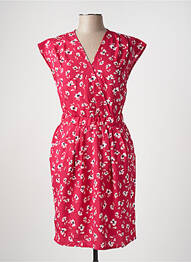 Rochie midi roz ICHI femme