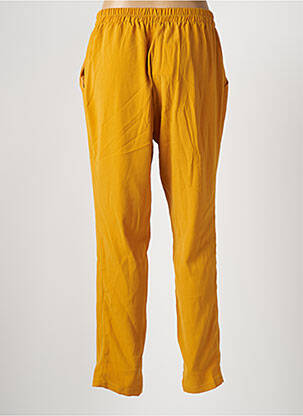 Pantalon drept galben TIFFOSI femeie