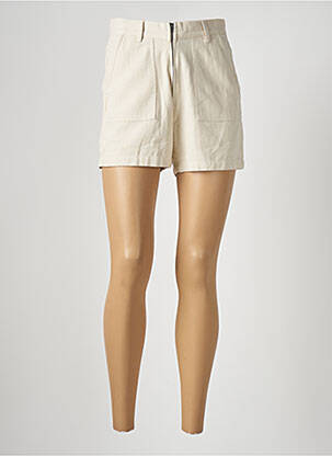 Șort bej ICHI femeie