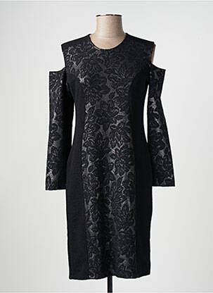 Rochie midi negru ANNA MUR femeie