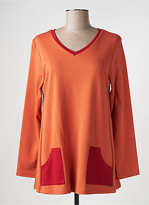 Tunică mâneci lungi portocaliu L'ATELIER D'ANNA femeie