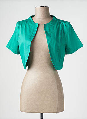 Bolero verde POUSSIERE D'ETOLE femeie