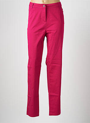 Pantalon slim roz JAC JAC femeie