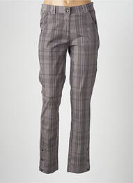Pantalon slim talie joasă talie joasă gri AGATHE & LOUISE femme