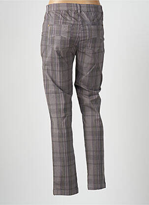 Pantalon slim talie joasă talie joasă gri AGATHE & LOUISE femeie
