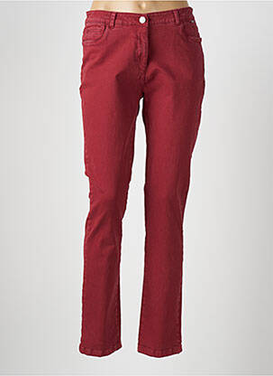 Blugi cu croială slim portocaliu AGATHE & LOUISE femeie