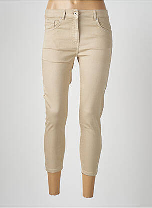 Blugi skinny bej LAUREN VIDAL femeie