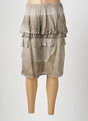 Fustă midi maro JAC JAC femeie