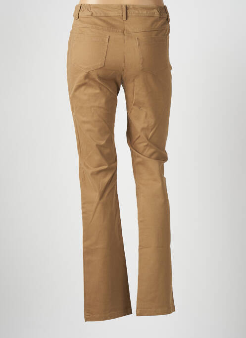 Pantalon slim maro AGATHE & LOUISE femeie
