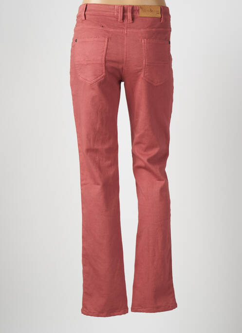 Blugi cu croială slim talie joasă talie joasă portocaliu AGATHE & LOUISE femme