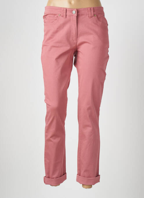Blugi cu croială slim roz AGATHE & LOUISE femeie