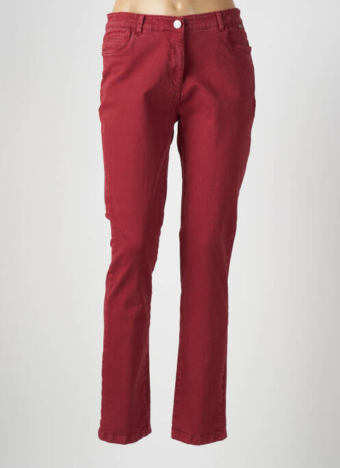 Blugi cu croială slim portocaliu AGATHE & LOUISE femeie