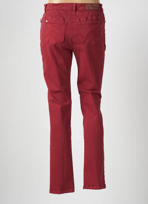 Blugi cu croială slim portocaliu AGATHE & LOUISE femeie