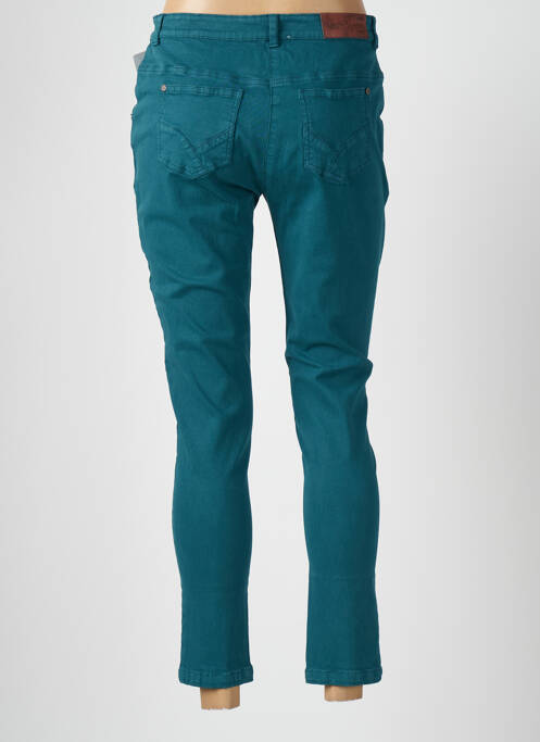 Blugi cu croială slim verde AGATHE & LOUISE femeie