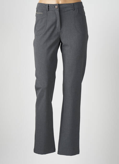 Pantalon slim gri AGATHE & LOUISE femeie