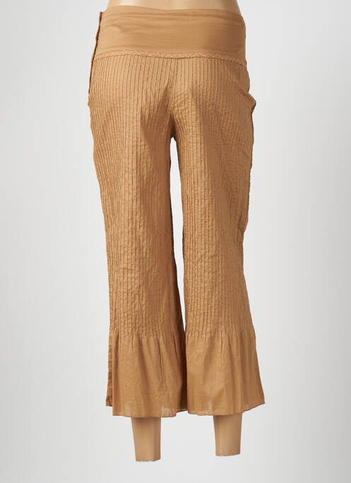 Pantalon trei sferturi bej MAIS IL EST OU LE SOLEIL femeie