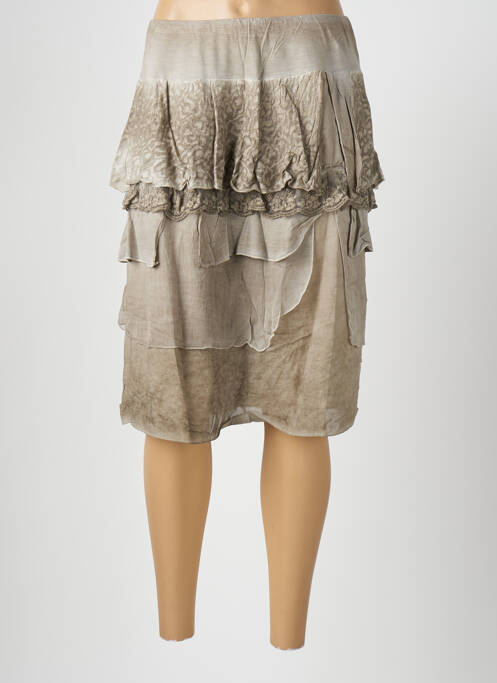 Fustă midi maro JAC JAC femeie