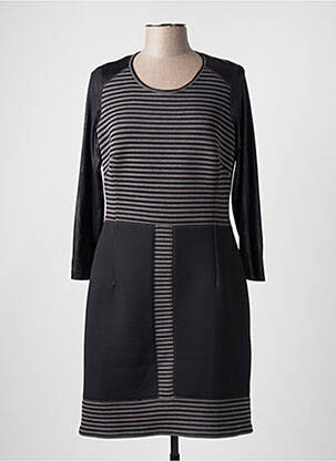 Rochie midi mâneci lungi mâneci lungi negru MERI & ESCA femeie