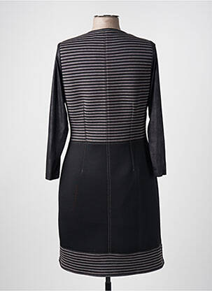 Rochie midi mâneci lungi mâneci lungi negru MERI & ESCA femeie