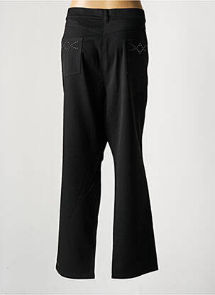 Pantalon drept buzunare negru RICHY femeie