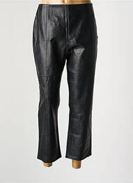 Pantalon 7/8 subțire negru SYMBIOSE femeie